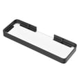 thumbnail image 4 of Tablero De Almacenamiento De Baño Marco De Aluminio Montado En La Pared Estante De Almacenamiento Sin Perforación Con Base De Vidrio Carga Pesada A Prueba De Herrumbre Para El Hogar Cocina Baño Yuarrent HA021339-00, 4 of 6