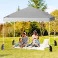 thumbnail image 4 of Gymax 10 X 10 FT Pop up Canopy Tent Portable Foldable Patio Shelter w/ Wheeled Bag, 4 of 10