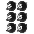 6PCS Plastic Paint Filter with Fine Nylon Mesh Reusable Strainer for