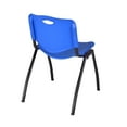 thumbnail image 6 of Cain 72" x 24" Grey Training Table and 2 "M" Stack Chairs, Multiple Colors, 6 of 7