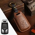 thumbnail image 1 of Car Key Fob Cover Case Protector For Audi Car Key Fob Cover Crazy Horse Leather Gift Accessories, 1 of 24