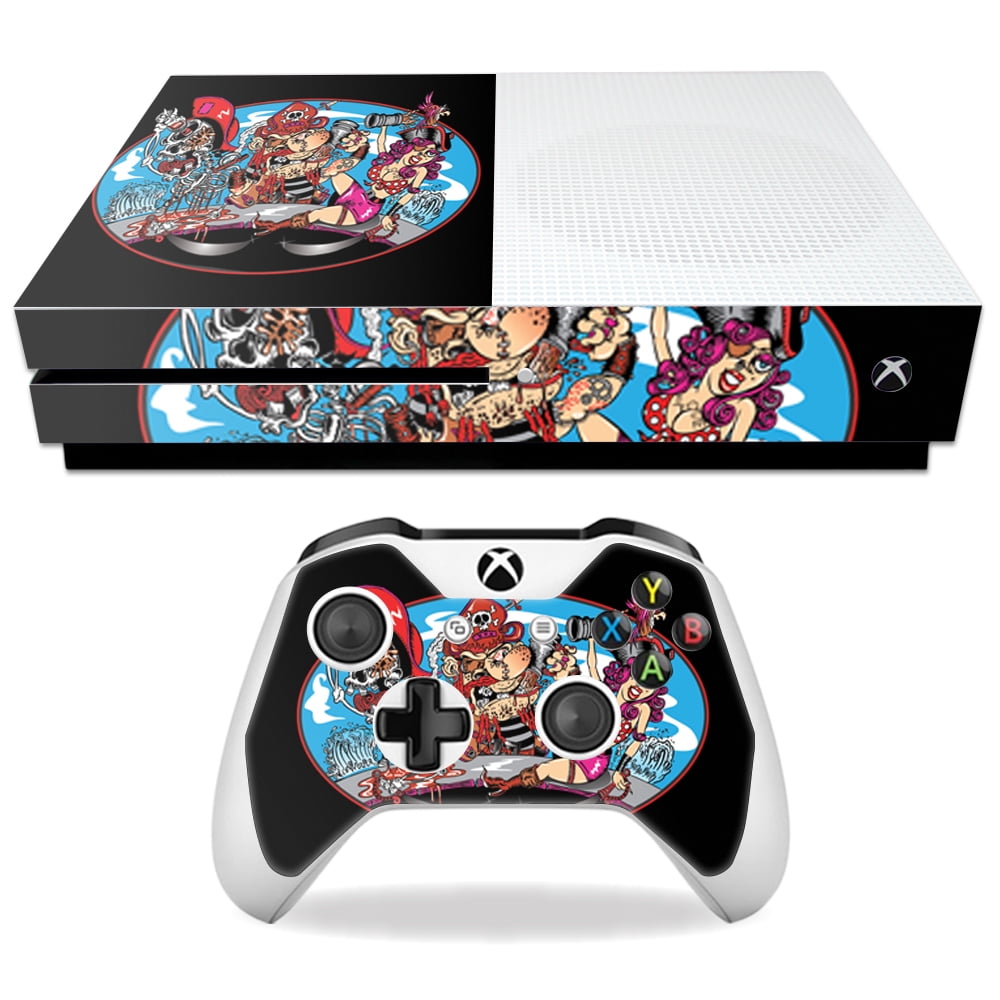 MightySkins Skin Compatible With Microsoft Xbox One S wrap cover