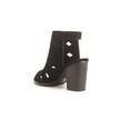 thumbnail image 3 of Soho Shoes Women's Fashion Open Toe Chunky Heel Ankle Boots Bootie, 3 of 4