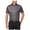 Grey - greyheather, variant on PGA Tour Mens Gradient Tech Polo Shirt, Grey, Small