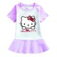 thumbnail image 4 of Vestido informal de verano para niñas, cómodo vestido de algodón de Hello Kitty para niños de 1 a 6 años, ropa para bebés y niñas, 4 of 5