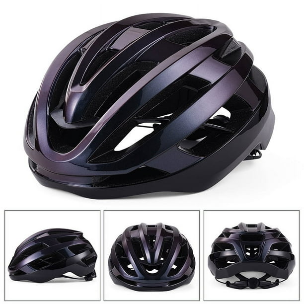 Casco de bicicleta Casco neumático Ciclismo Deporte Casco de seguridad ultraligero de una pieza para carretera Coche