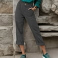 thumbnail image 2 of Womens Trousers Back Pants Elastic Waist Drawstring Pants Casual Pants Womens Fall Clothes Business Casual Casual Pants Set for plus Size Women Women Pants Casual Elastic Waist Dress Pants for Women, 2 of 5