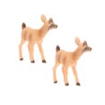 thumbnail image 3 of 2pcs Christmas Ornament Artificial Deer Model Wild Animal Craft Christmas Decor, 3 of 7