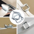 thumbnail image 3 of YSNOOWE 100pcs Silver Strap Adjuster Package Buckles Wire Buckles For Easy Diy Projects And Packaging Tasks, 3 of 5