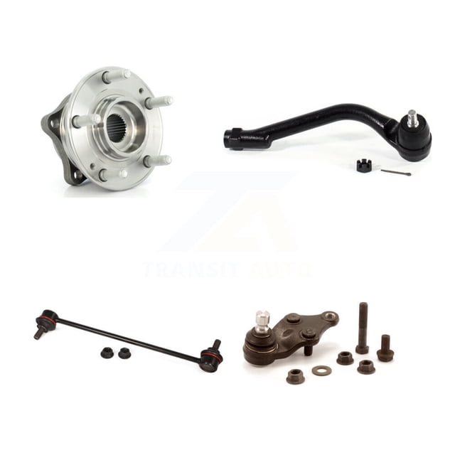 Transit Auto avant Droite (Côté Passager) Ensemble de Roulement de Moyeu Suspension Joint à Rotule Inférieur Tige de Liaison Extérieure et Barre de Oscillation Kit de Stabilisation pour Voiture Hyundai Santa Fe Sport Kia Sorento TG K7T-104722