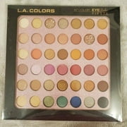 L.A. Colors 42 Color Eye Shadow Fiesta Palette Set New - New with box/tags