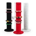 thumbnail image 2 of Yuedong Velvet Jewelry Bracelet Watch Display Stand Bar Rack Holder Organizer Tower, 2 of 6