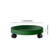 thumbnail image 4 of Carro de macetero redondo para macetas con ruedas grande, carrito para macetas para interiores y exteriores, verde oscuro Eigraketly HA3619-01B, 4 of 6