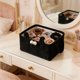 thumbnail image 4 of Cesta de almacenamiento de tela con asas – Caja decorativa para armario, habitación infantil, vestidor y organizador de juguetes – Cesta de tela suave para ropa, mantas y peluches, 4 of 6