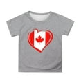 thumbnail image 1 of MEZZALL T-Shirt à Manches Courtes pour Filles, Col Rond, Coupe Décontractée, Basique, Gris, 8-9 Ans, 1 of 4