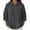 Grey, variant on Sweaters for Women Loose Drawstring V Neck Hooded Knit Pullover Sweater, Soft Long Sleeve Casual Hood Top For Fall Winter Daily Outings