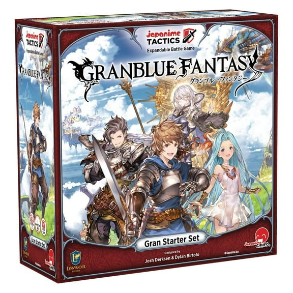 Japanime Tactics: Granblue Fantasy Gran Starter Set | from The Creator of Dragon Fire | Strategize and Battle | 2-4 Players Ages 14 