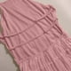 thumbnail image 4 of Women Backless Maxi Beach Dress Strap Smocked Flowy Vacation Lace-up Long Dress Yellow XL, 4 of 4