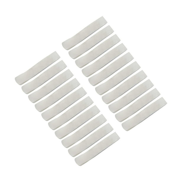 Almohadillas desechables para el sudor para el cuello de 20 piezas, pegatina antitranspirante para el cuello, almohadillas autoadhesivas para el DYNWAVEMX Cojín Anti Sudor