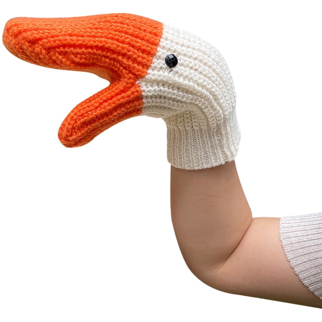 Guantes de punto creativos unisex Manoplas cálidas de animales a prueba de frío para otoño invierno