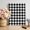 Black, variant on Canvas Wall Art, Yellow Gradient Framed Canvas Prints for Bathroom Desk, Farm Plaid Buffalo Checkered Gingham Small Gallery Wrapped Wall Decor for Home Office, Gifts, 8"x8" Ship Next Day