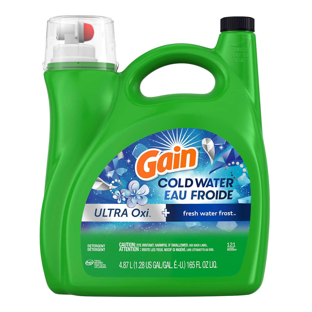 Gain Liquid High Efficiency Cold Water + Oxi Fresh Water Frost