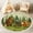 Color 3, variant on Washable Non Slip 3ft Round Rug, Cute Woodland Fox Whimsical Orange Foxes Autumn Trees Circle Area Rugs with Tassels Carpet for Nursery Bedroom Living Room Playroom Tent rug Tent Castle