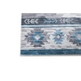 thumbnail image 6 of HR- Livingroom Rug 5x7 Modern Faded Floorcover Area Rugs Blue Gray Silver Color, 6 of 11