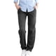 thumbnail image 5 of Pincandy Women's Solid Color Stretch Denim Leggings - 4 Pockets, 7/8 Length, Skinny Fit with Flared Hem, Perfect for Gym, Workout & Casual Wear, 5 of 7
