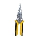 thumbnail image 2 of Pelacables multifuncional, crimpadora, diseño ergonómico, profesional, antideslizante. Mango negro amarillo, 2 of 9