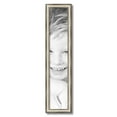 thumbnail image 2 of ArtToFrames 6" x 31" Antique Silver Panel Picture Frame, 6x31 inch Silver Wood Poster Frame (WOM-4760), 2 of 7