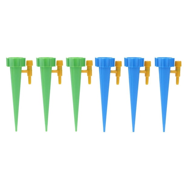 Kit De Riego Automático Para Plantas - 6 Piezas, Ajustable, Para Botellas, Ideal Para Vacaciones