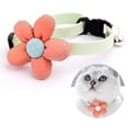 thumbnail image 1 of Cat Collar Creative Flower Bell Decor Adjustable Pet Neck Collar Dog Collar, 1 of 6