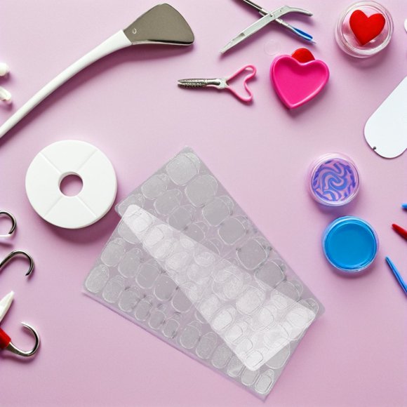 HEALEEP Pegatinas De Gel Para Para Adhesión Fuerte Y 3D En Manicuras De Uso Personal