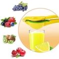 thumbnail image 3 of 2-In-1 Lemon Lime Squeezer - Hand Juicer Lemon Squeezer - Max Extraction Manual Citrus Juicer, 3 of 5