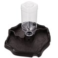 thumbnail image 4 of 1pc Small Pet Food and Water Bowl Feeder Container for Lizard Turtle Reptile (Coffee), 4 of 8