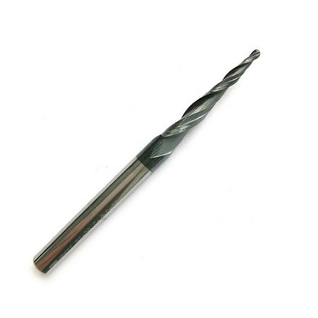 

GLFILL R1*D6*30.5*75 Taper Ball Nose End Mill Cnc Router Bit Milling Cutter Hrc55