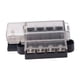 thumbnail image 4 of Caja de fusibles de 4 vías, caja portafusibles 1 en 4 salidas, reemplaza el bloque de fusibles compacto de 32V para automóvil, ATV, coche marino, 4 of 9