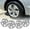 Lacquer, variant on 15 inch Hubcap,2013-2015 Civic Sedan Style Wheel Cover,5 Spoke Style aftermarket replacement for 44733-TR3-A00,Black Lacquer 4PCS