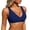 a-124BU223, variant on FINALGANG Womens Deep V Neck Solid Color Twist Front Wide Strap Bikini Top Padded Basic Swim Top Summer Swimwear For Poolside Beach Activities Cozy Swimwear XXL