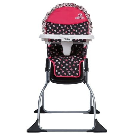 Disney Simple Fold Plus High Chair, Minnie Mash Up with BONUS NUK Learner Cup, 1-Pack