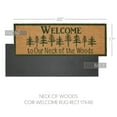 thumbnail image 2 of VHC Brands Neck Of Woods Coir Welcome Rug Rect 17x48, 2 of 5