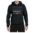 thumbnail image 2 of Wild Bobby Baltimore BAL Hometown City Football Fan Pride Sports Unisex Graphic Hoodie Sweatshirt, Black, Small, 2 of 6