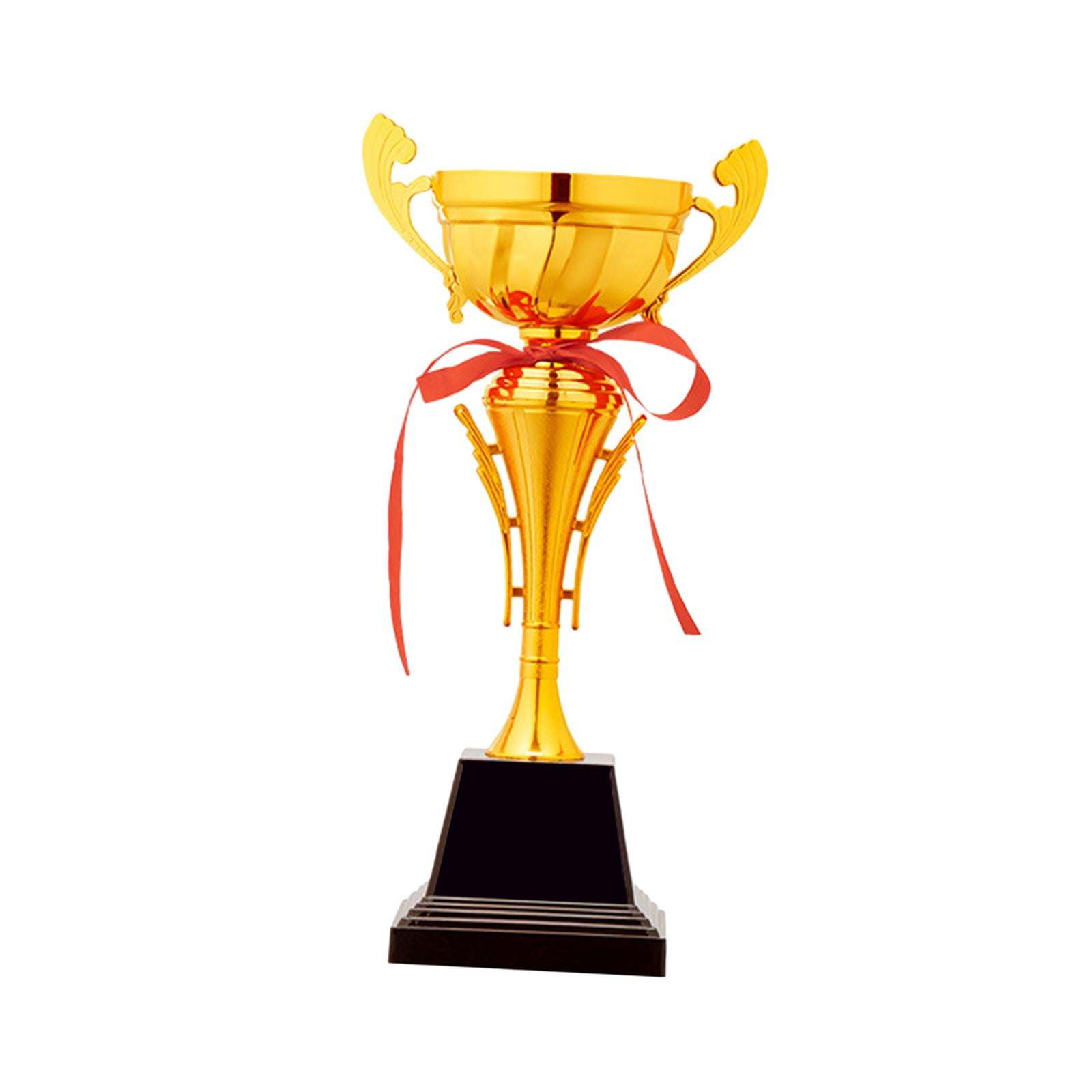 Rushawy Football Soccer Match Trophy, Competitions Award Trophy with Base Trophy, Soccer 28cm