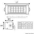 thumbnail image 2 of LAMPHUS CosmicRay CRLS16 6W Linear LED Strobe Warning Deck Light Bar - AMBER, 2 of 9