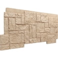 thumbnail image 2 of Ekena Millwork 49"W x 24 1/2"H x 1 1/4"D Castle Rock Stacked Stone, EverStone Faux Stone Siding Panel, Ocean Floor, 2 of 9