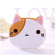 thumbnail image 4 of Monedero pequeño con cremallera para guardar llaves y monedas, estilo japonés y coreano, con dibujos animados, creativo y bonito, con forma de gato, 4 of 5