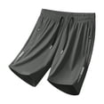 thumbnail image 3 of Miluxas Men's Hiking Shorts with Zipper Pockets Quick Dry Lightweight for Outdoor Fishing Army Green XXXL(XXXL), 3 of 8