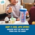 thumbnail image 2 of Vasos para niños pequeños The First Years Spidey con pajita, 270 ml, paquete de 2, 2 of 7