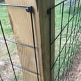 thumbnail image 4 of Trident Fence 5' x 100' 12.5ga. Welded Wire Fence Roll Black PVC Coated - 3" x 3" Mesh, 4 of 5